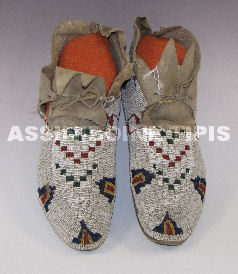 Antique Arapaho Moccasins