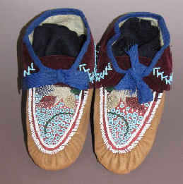 Penobscot Man's Moccasins