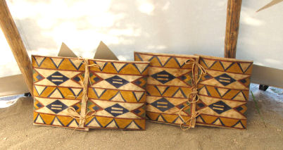 Buffalo Hide Painted Lakota Parfleche