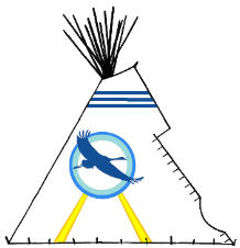 Good Omen Tepee - Copyright Assiniboine Tipis