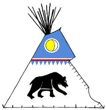 Mato, the Spirit Bear - Lakota Tepee