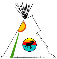 People of the Forest Wigwam - Copyright Assiniboine Tipis