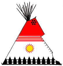 Traditonal Old Fort Blackfoot Teepee