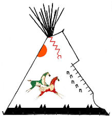 Pony Runner Tipi - Copyright Assiniboine Tipis