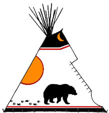 Emerging Bear - Copyright Assiniboine Tipis