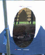 Ovale Laokota Tipi Door