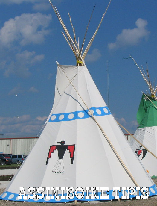 Thunderbird Painted Tepee