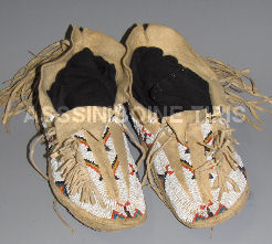 Antique Cheyenne Moccasins