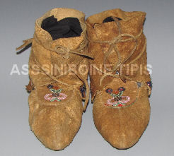Old Cree Indian Moccasins