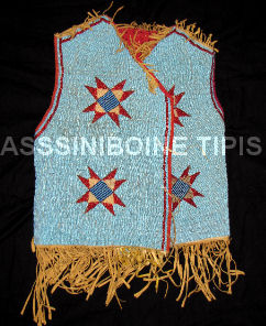 Old Reservation Period Sioux Vest