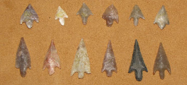 Native Arrow Heads