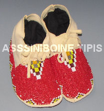 Beaded Indian Moccasins