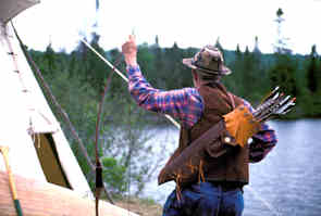 Traditional Archery Teepee Camp